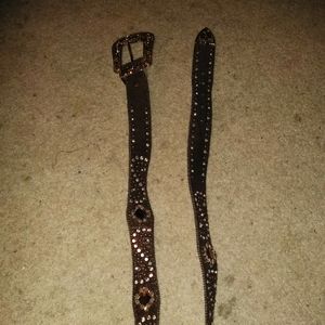 Roper belt and buckle